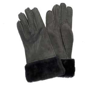 GANTS-MOUTON-RETOURNE-SHEARLING-LONG-HIVER-GRIS-COUPE-FEMME_MODELE-ETAH-VUE-FACE-REBORD-RETOURNE