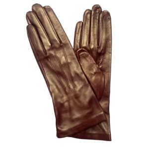 GANTS-CUIR-AGNEAU-MI-LONG-DOUBLURE-SOIE-COULEUR-BORDEAUX-POUR-FEMME_MODELE-YPRES-VUE-FACE